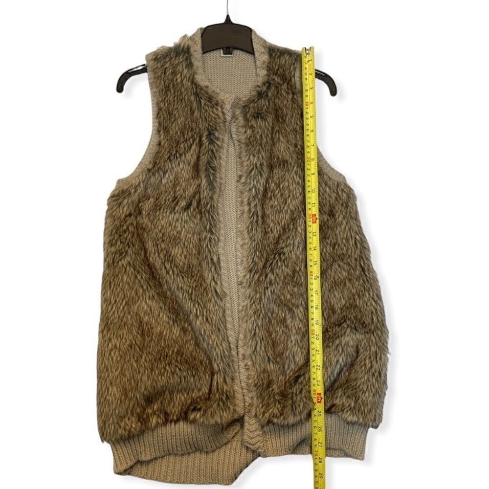 TWIK Faux Fur And Knit Vest - Picture 7 of 7